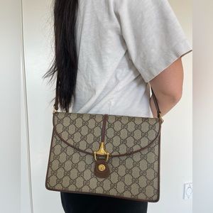 Authentic Gucci Supreme Ophidia Flap Crossbody in pristine condition
